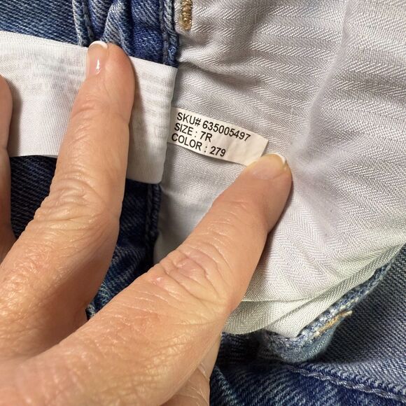 Hollister Hand Painted The Simpsons Jeans 7R 28x27 Distressed Skinny Jeans 2/$50 - Picture 12 of 13